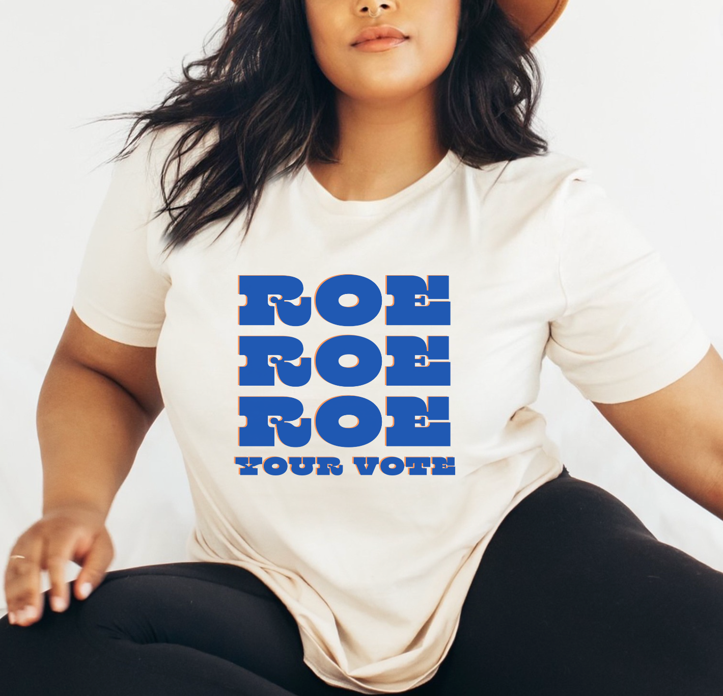 Roe Roe Roe Your Vote Unisex Tee