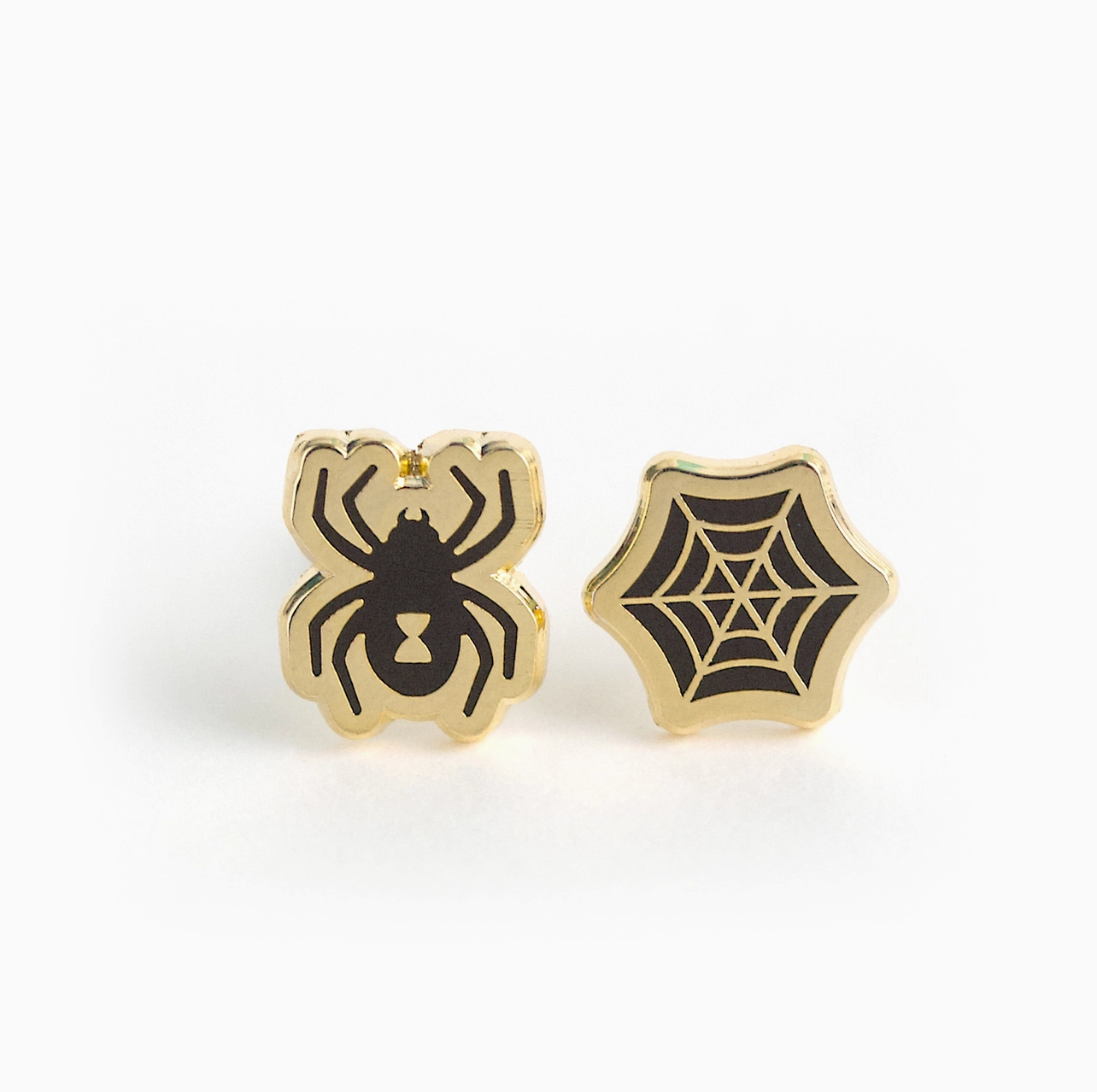 Spider & Web Earrings