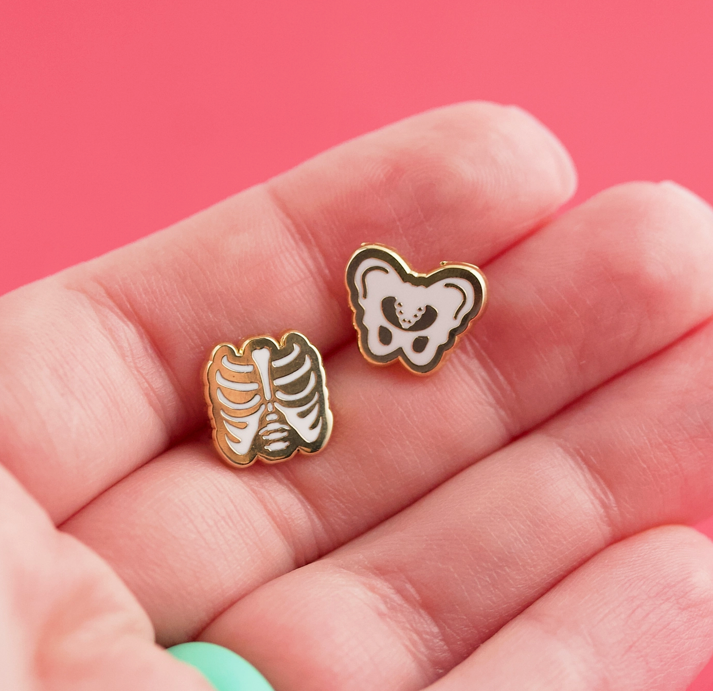 Bone Buds Earrings