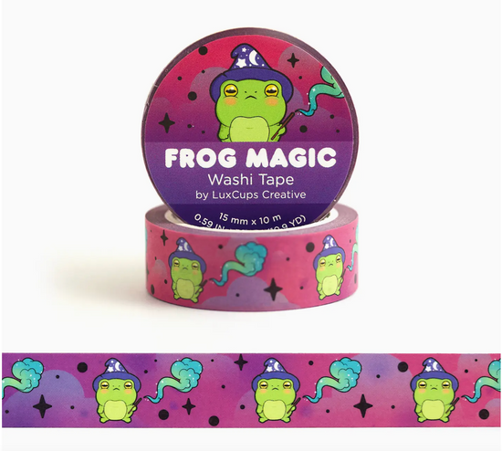 Frog Magic Washi Tape