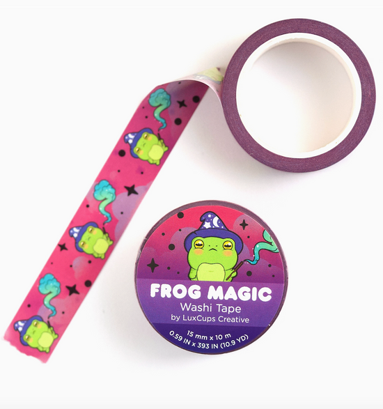 Frog Magic Washi Tape