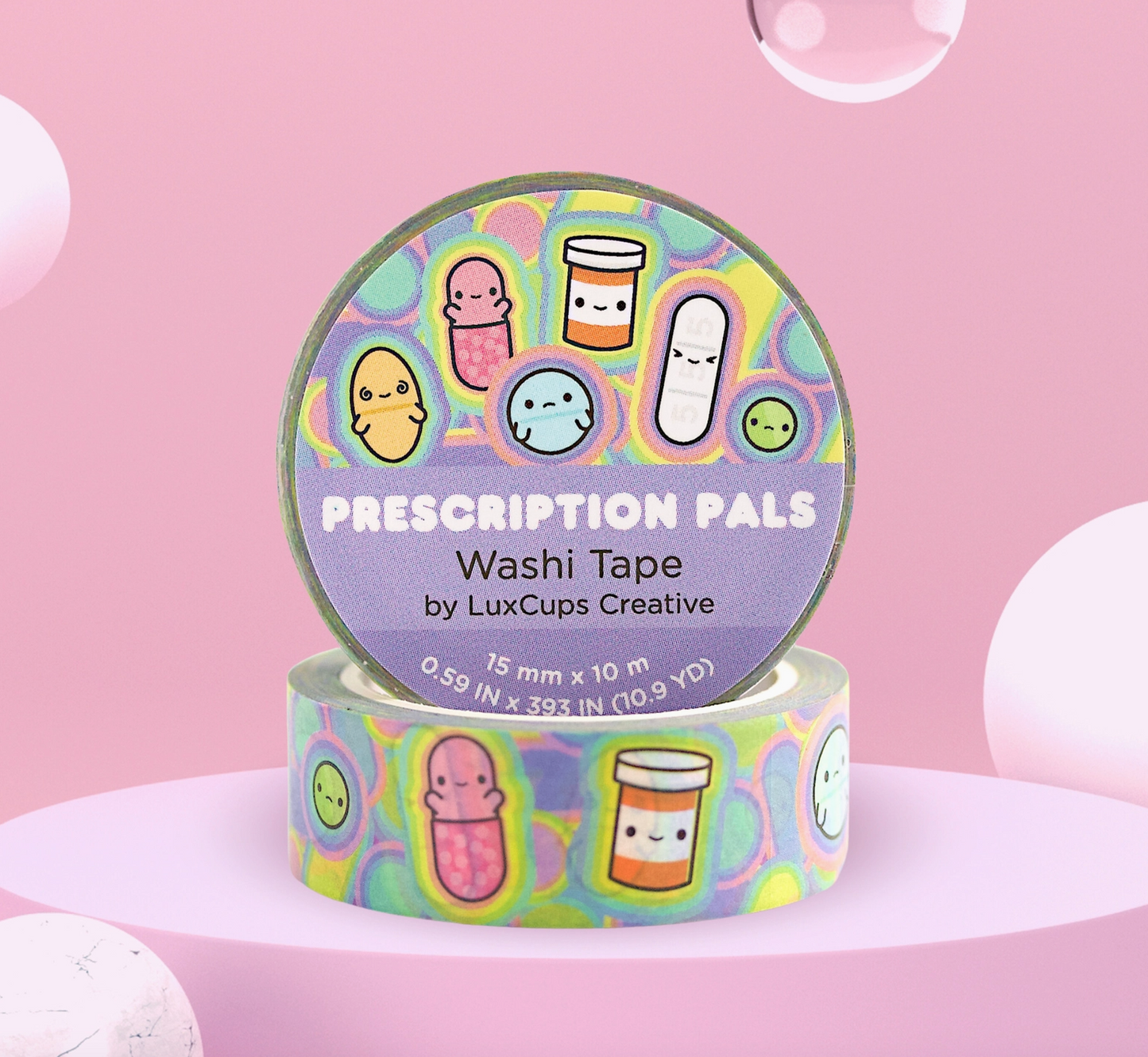 Prescription Pals Washi Tape