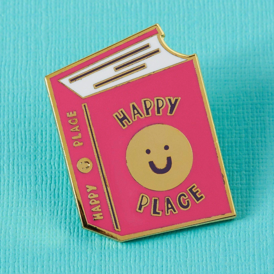 Happy Place Pin