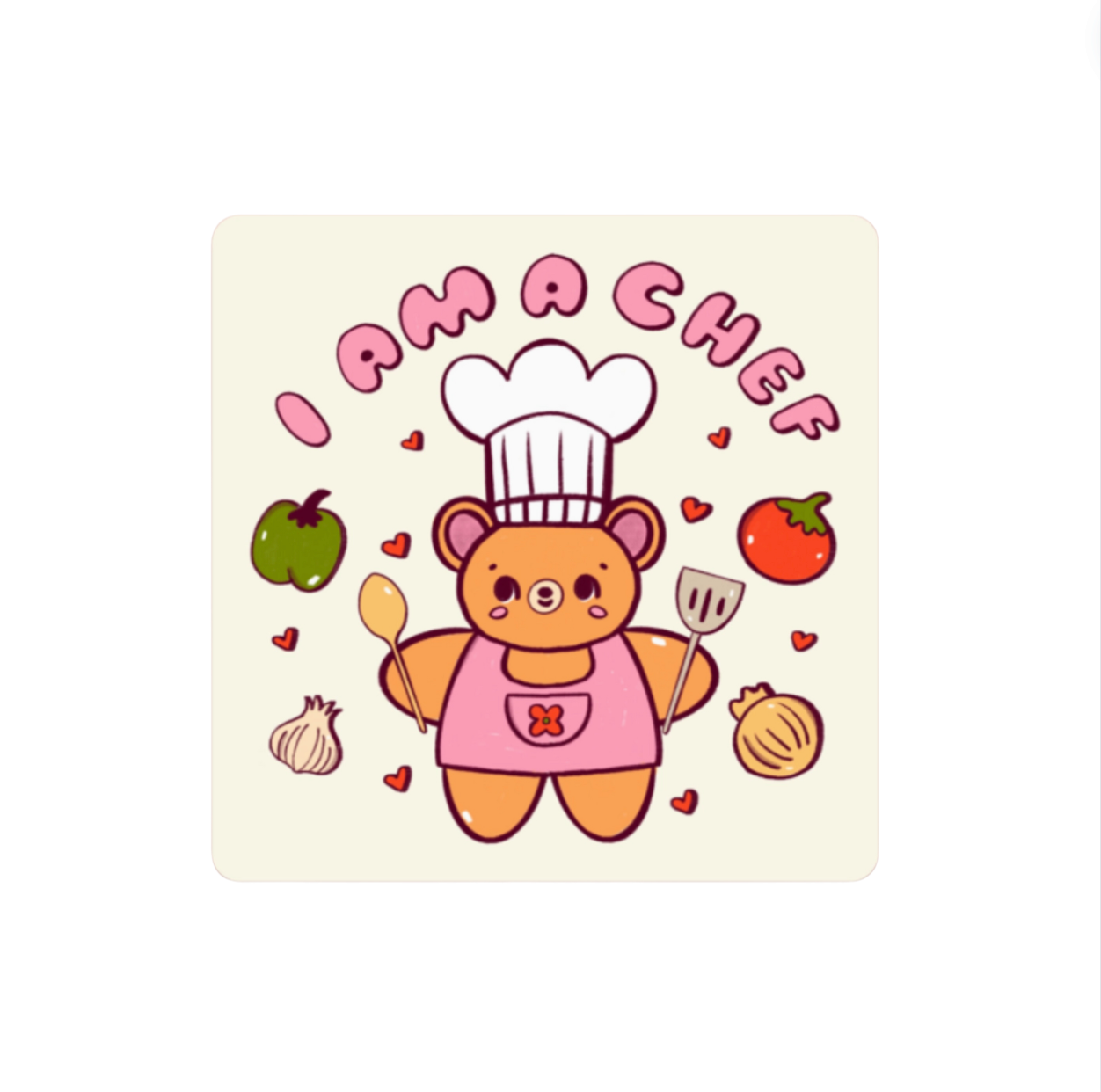 I Am A Chef Sticker