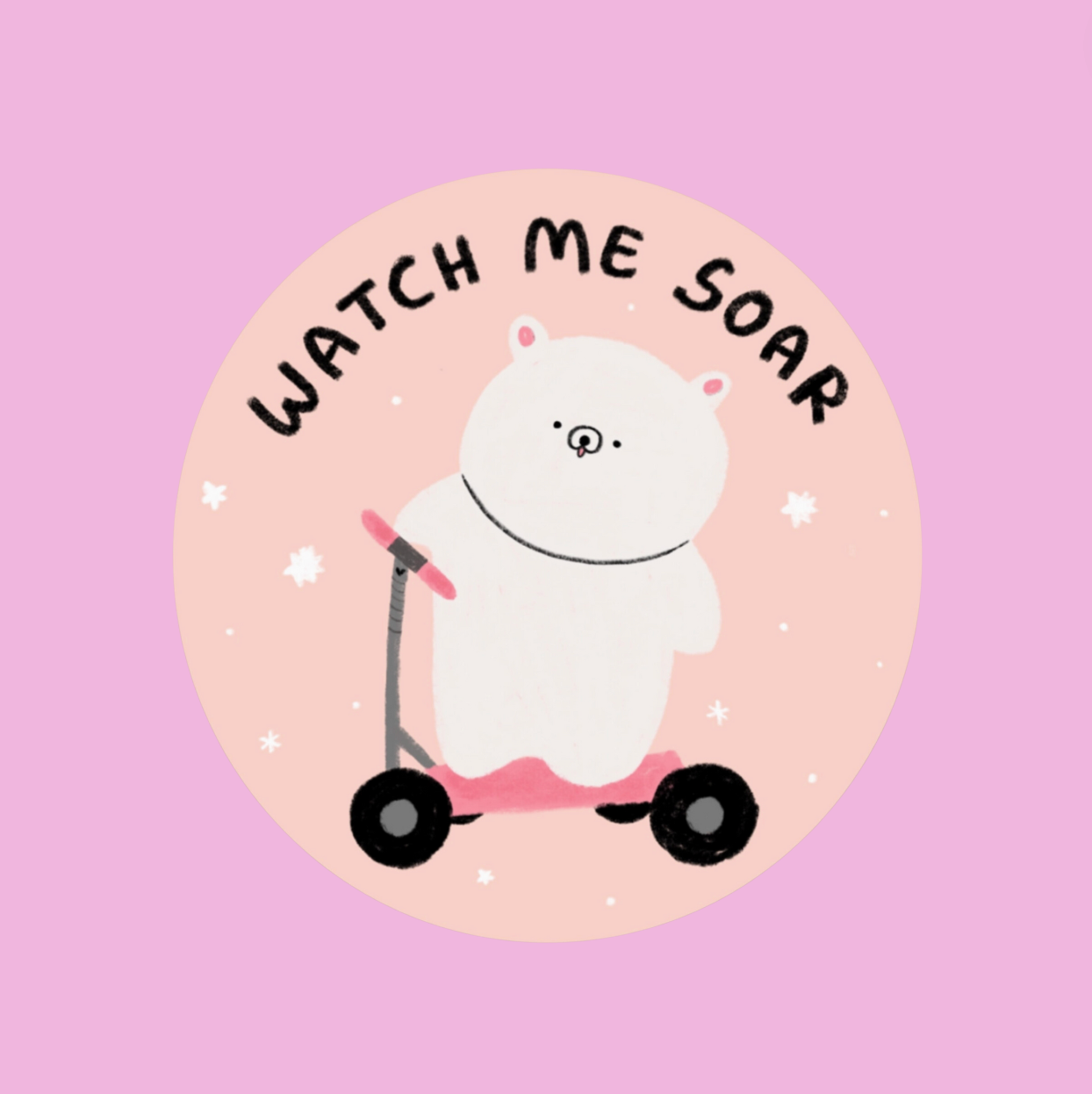 Watch Me Soar Sticker