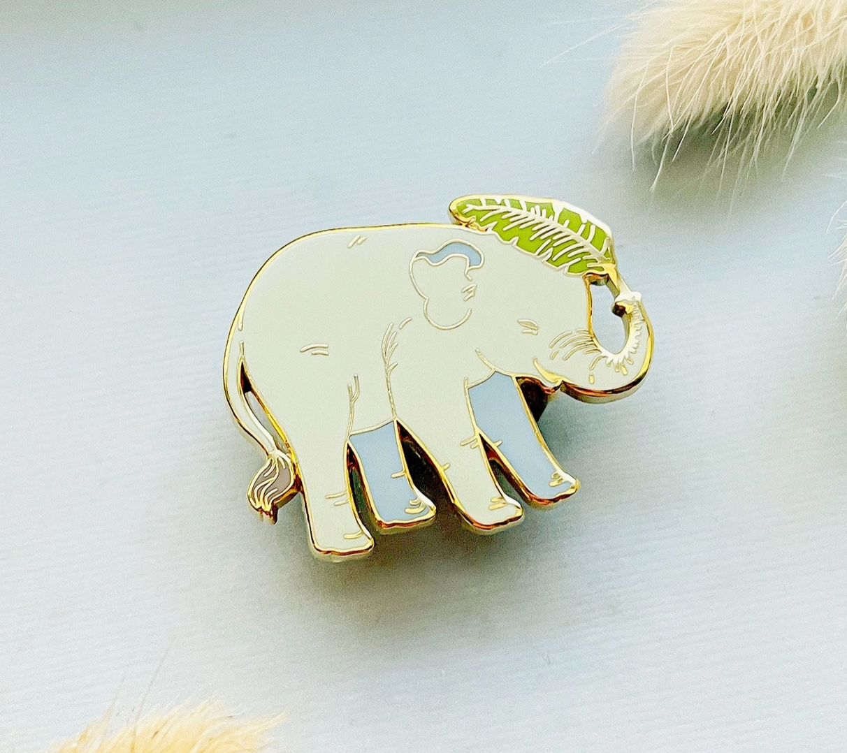 Baby Asian Elephant Pin