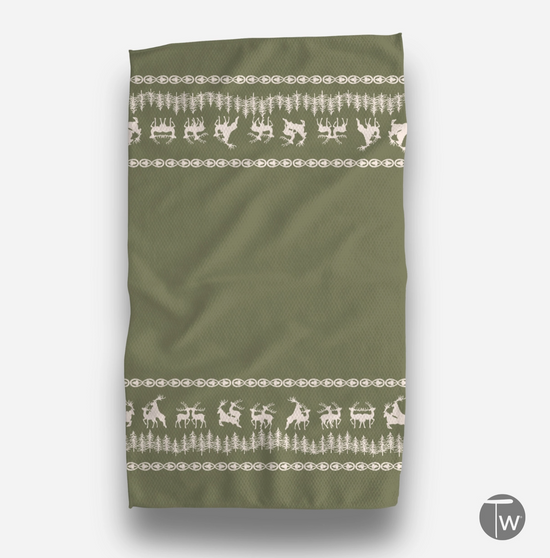 Oh Deer Holiday Kitchen Towel