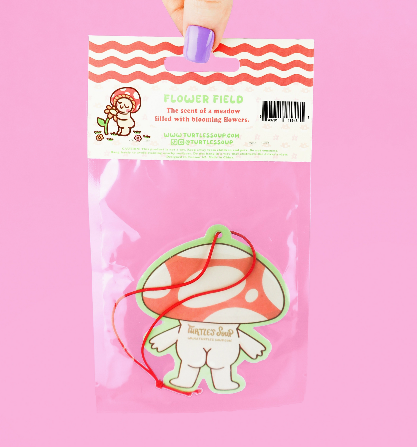 Embarrassed Mushroom Air Freshener