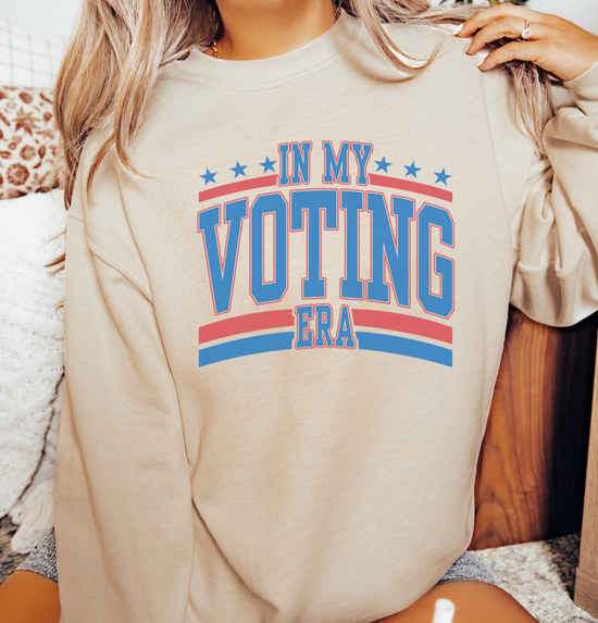 In My Voting Era Unisex Sweatshirt (3 colors available)