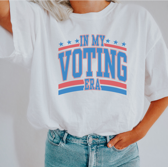 In My Voting Era Unisex Tee (2 colors available)