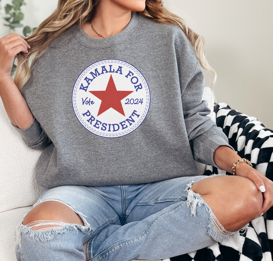 Kamala For President Vote 2024 Unisex Sweatshirt