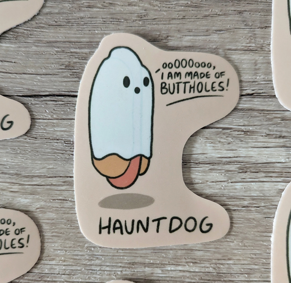 Haunt Dog Sticker