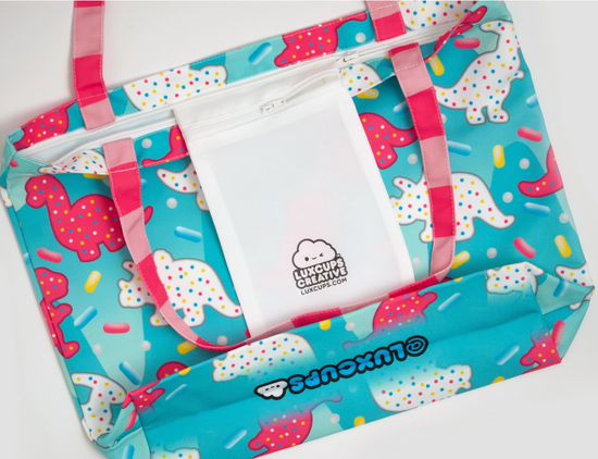 Dino Cookie Tote Bag