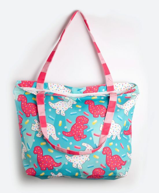 Dino Cookie Tote Bag