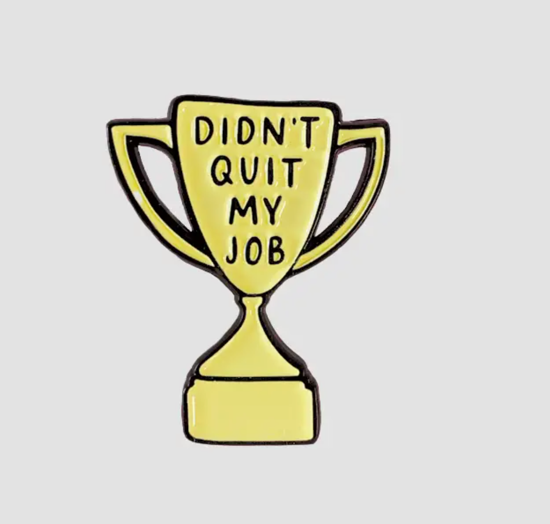 Didn't Quit My Job Pin