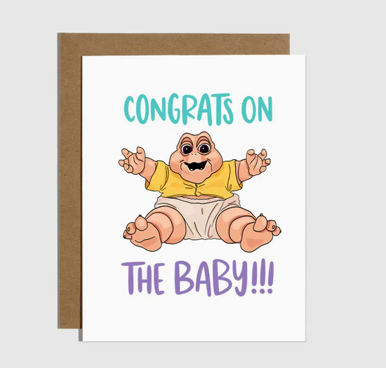 Congrats On The Baby Card