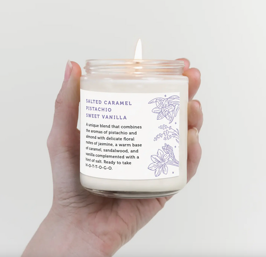 H-O-T-T-O-G-O Soy Candle