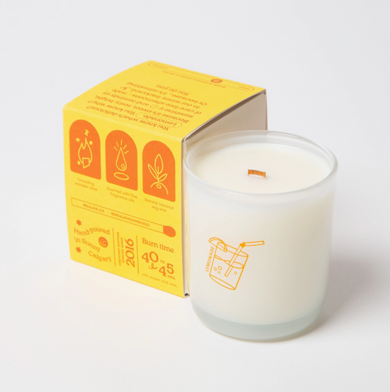 Lemonade - Coconut, Lime & Pine Coconut Soy Candle