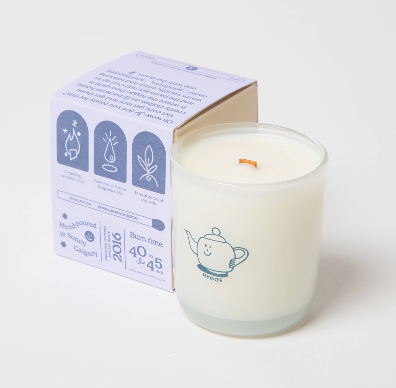 Hygge - Vanilla, Tobacco & Cedar Coconut Soy 8oz Candle