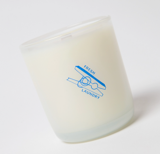 Fresh Laundry - Rain, Cotton & Vanilla Coco Soy 8oz Candle