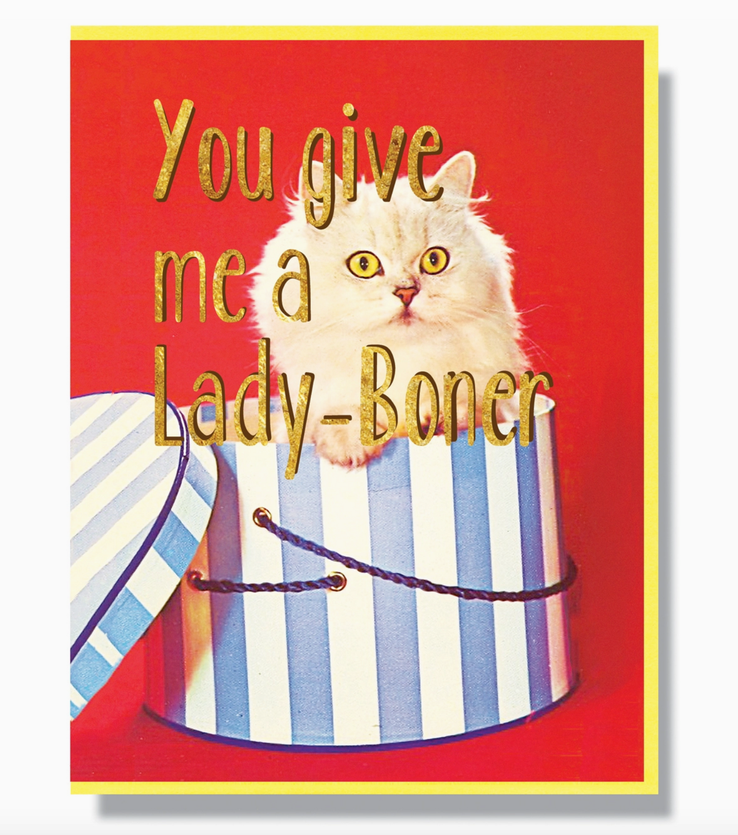 You Give Me A Lady Boner Card