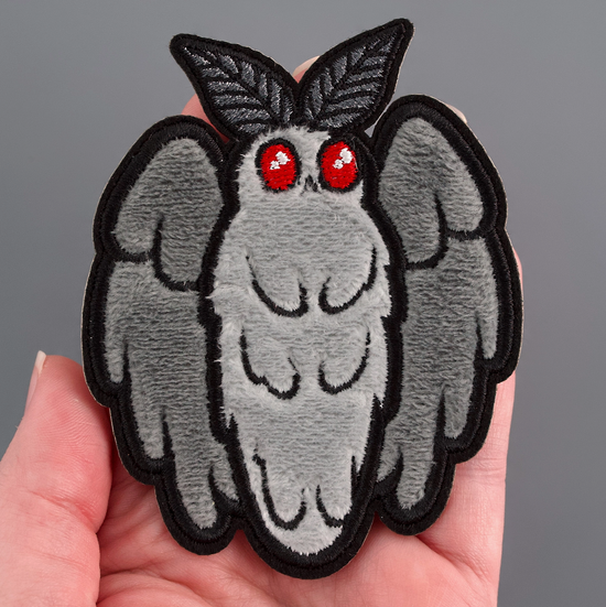 Mothman Fuzzy Patch