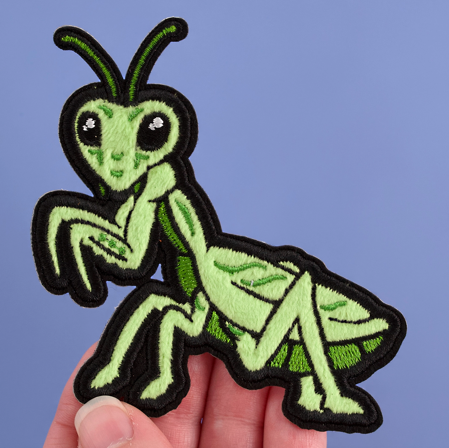 Praying Mantis Fuzzy Patch