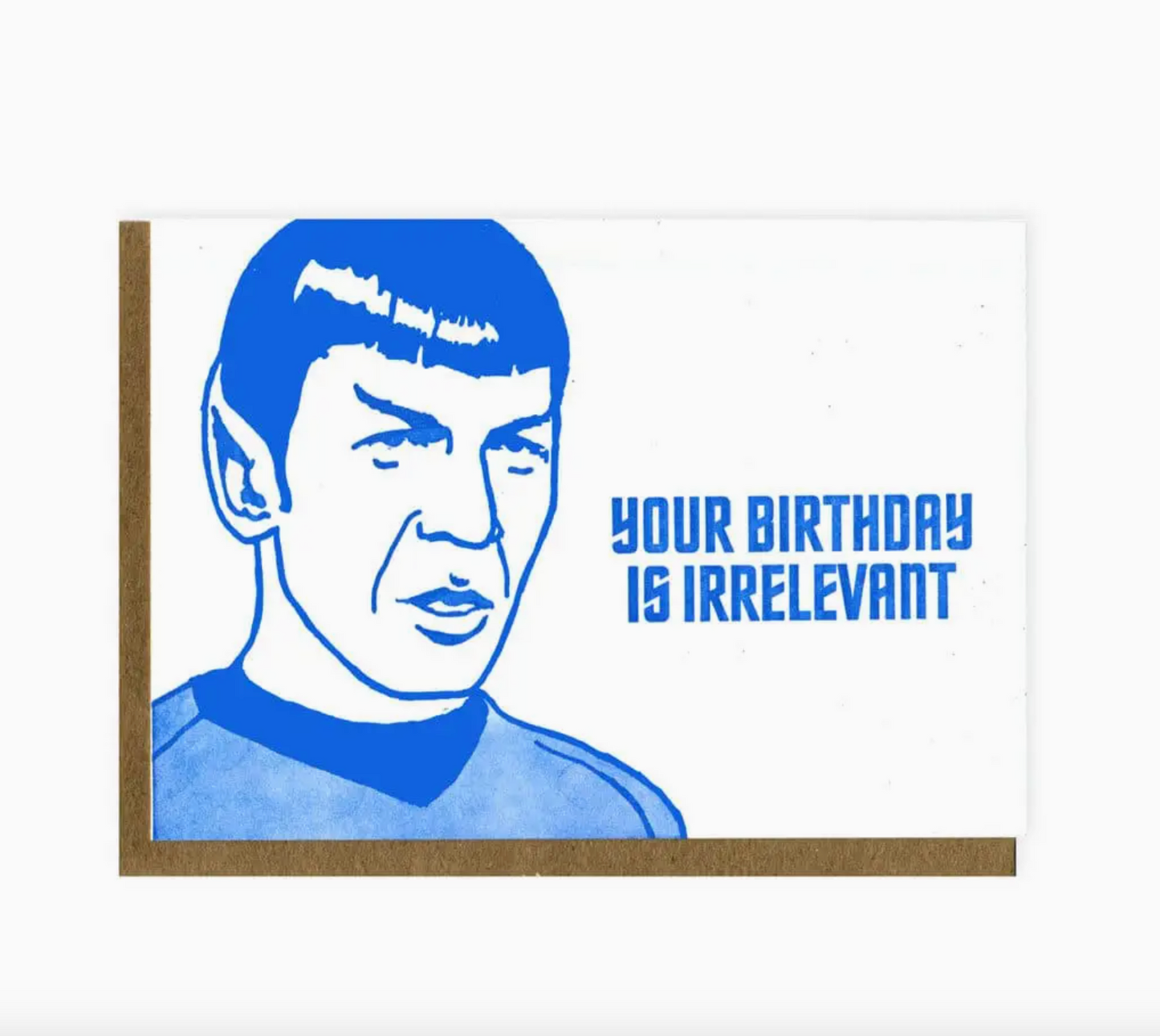 Your Birthday Is Irrelevant Card