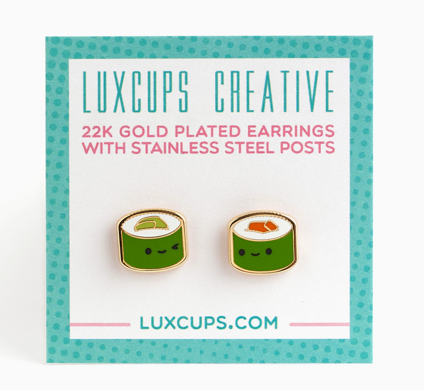 Sushi Earrings