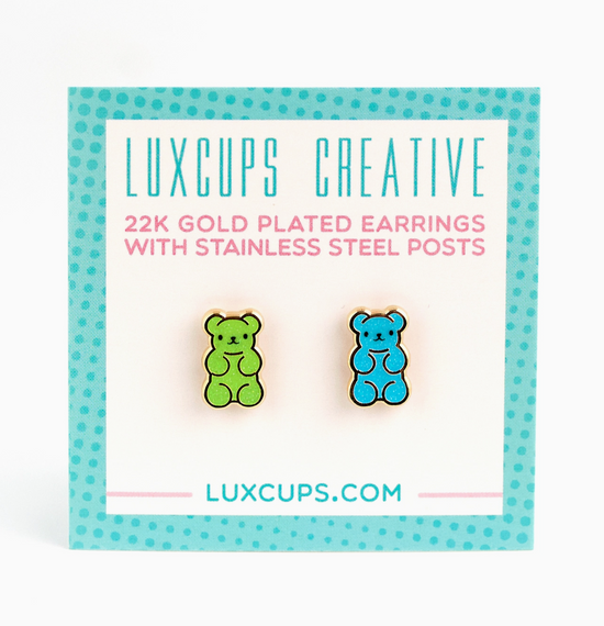 Gummy Bear Earrings