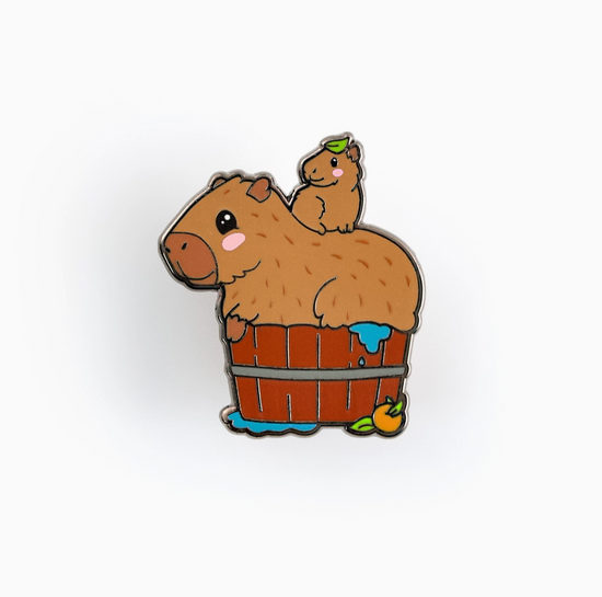 Capybara Cuties Pin