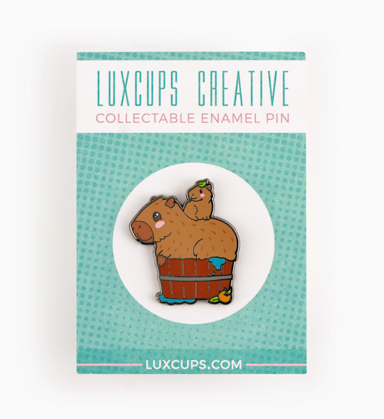 Capybara Cuties Pin