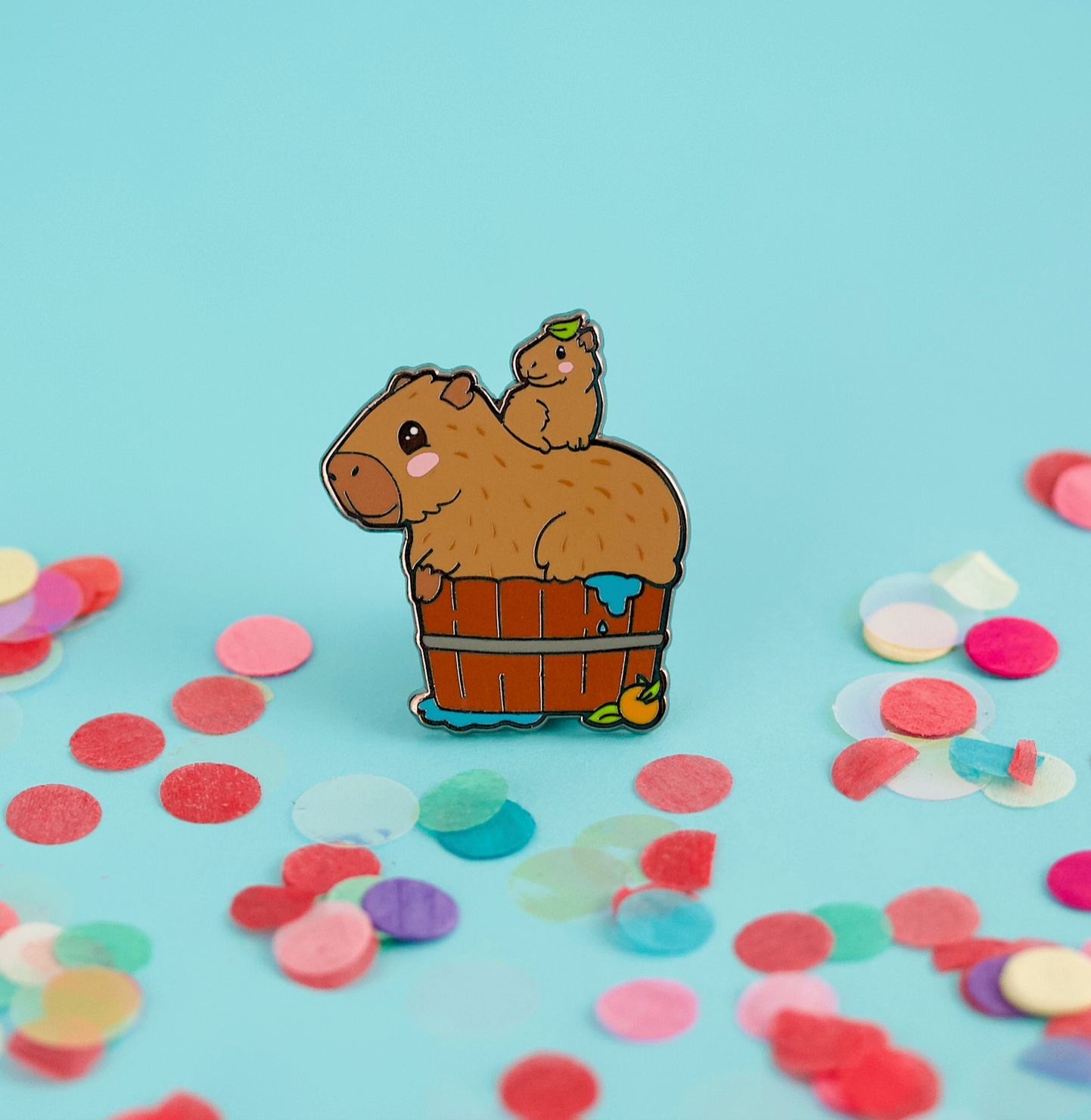 Capybara Cuties Pin