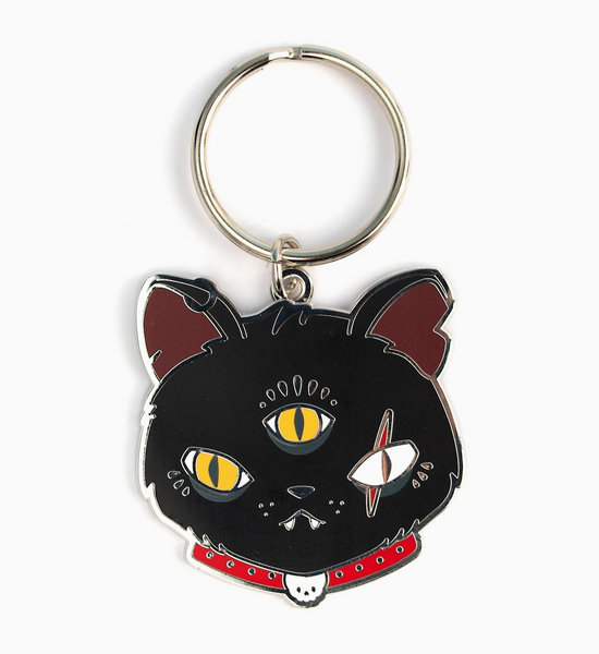 Gritty Kitty Keychain