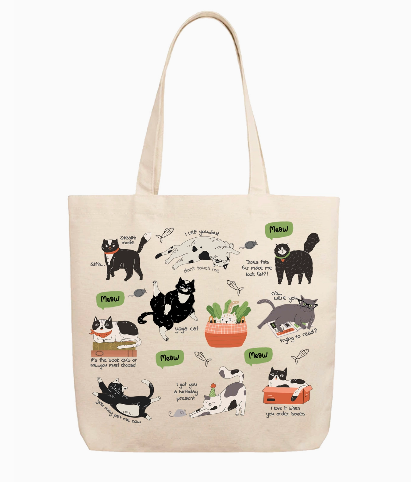 Feisty Feline Tote Bag