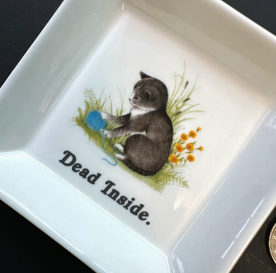 Dead Inside Trinket Tray