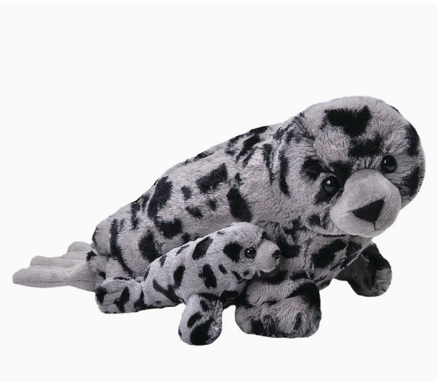 Harbor Seal With Baby Plushie