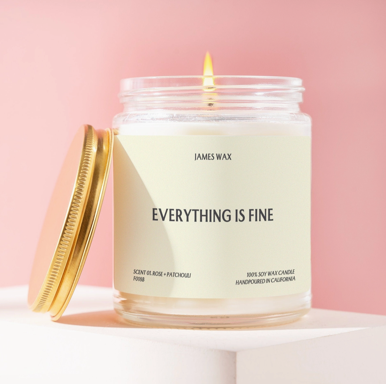 Everything Is Fine Soy Candle