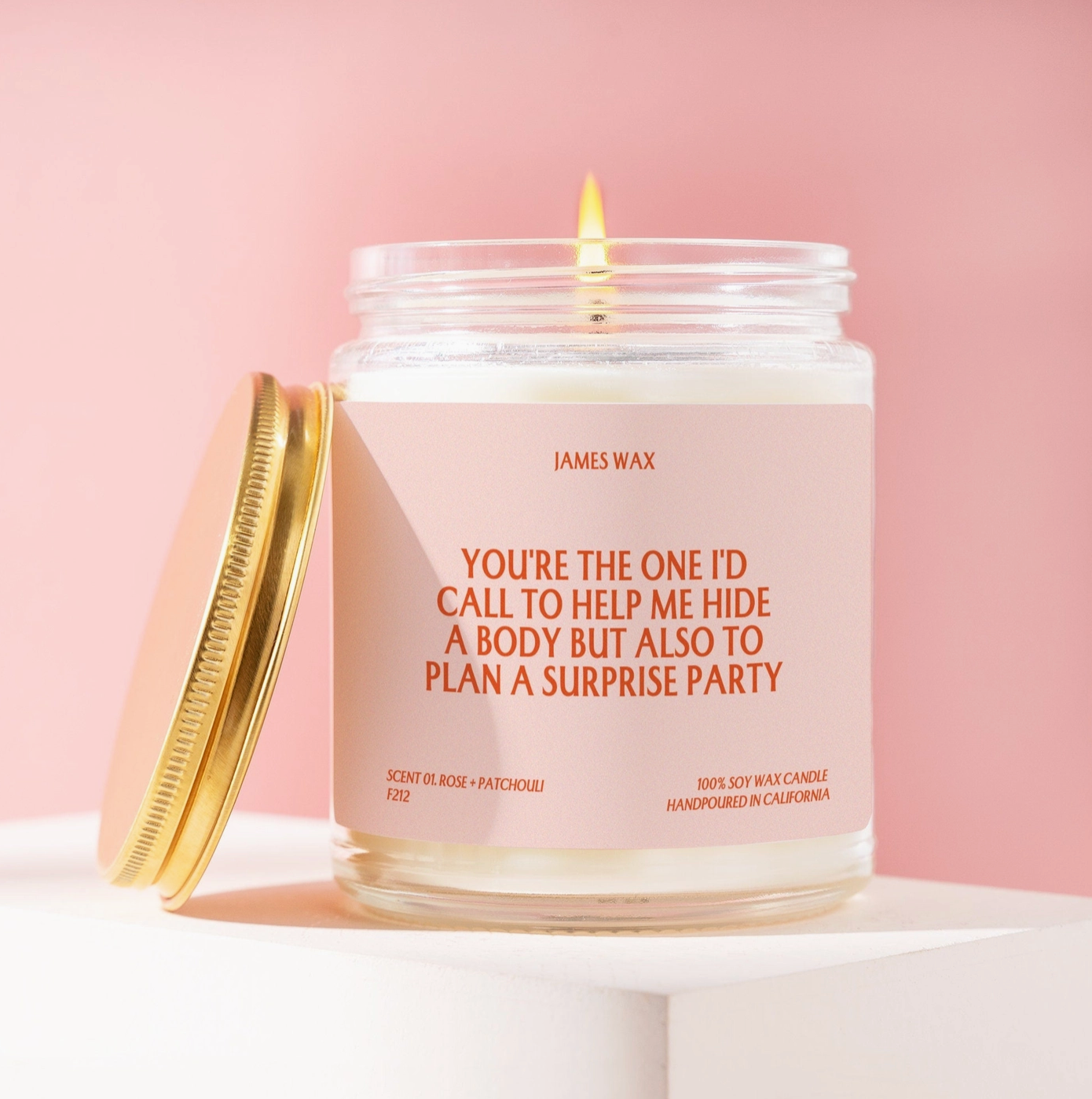 Hide A Body Plan A Party Soy Candle