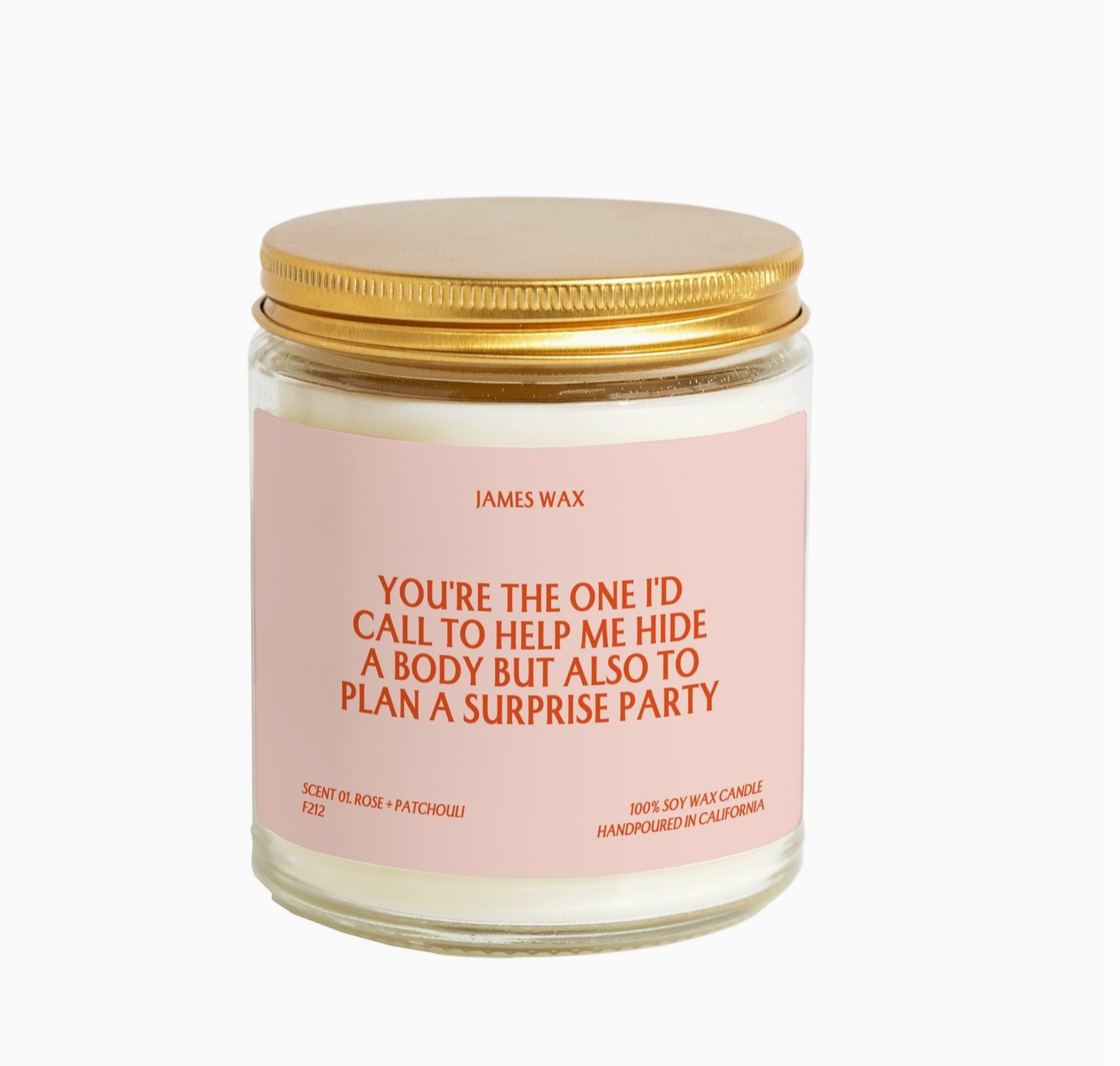 Hide A Body Plan A Party Soy Candle