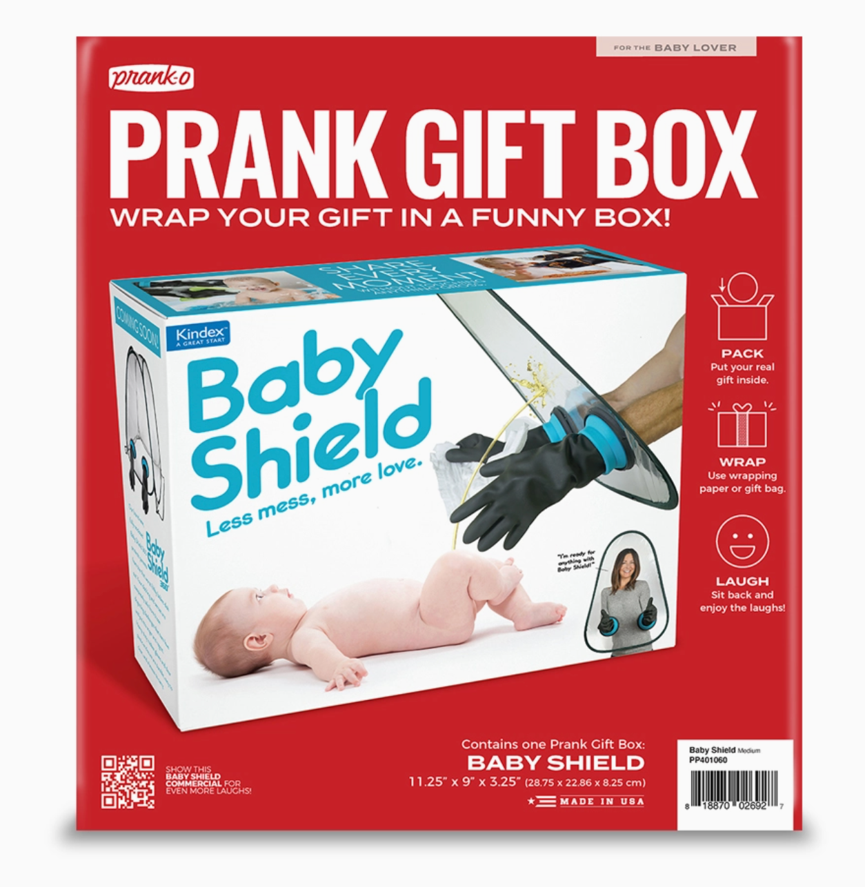 Baby Shield Prank Gift Box