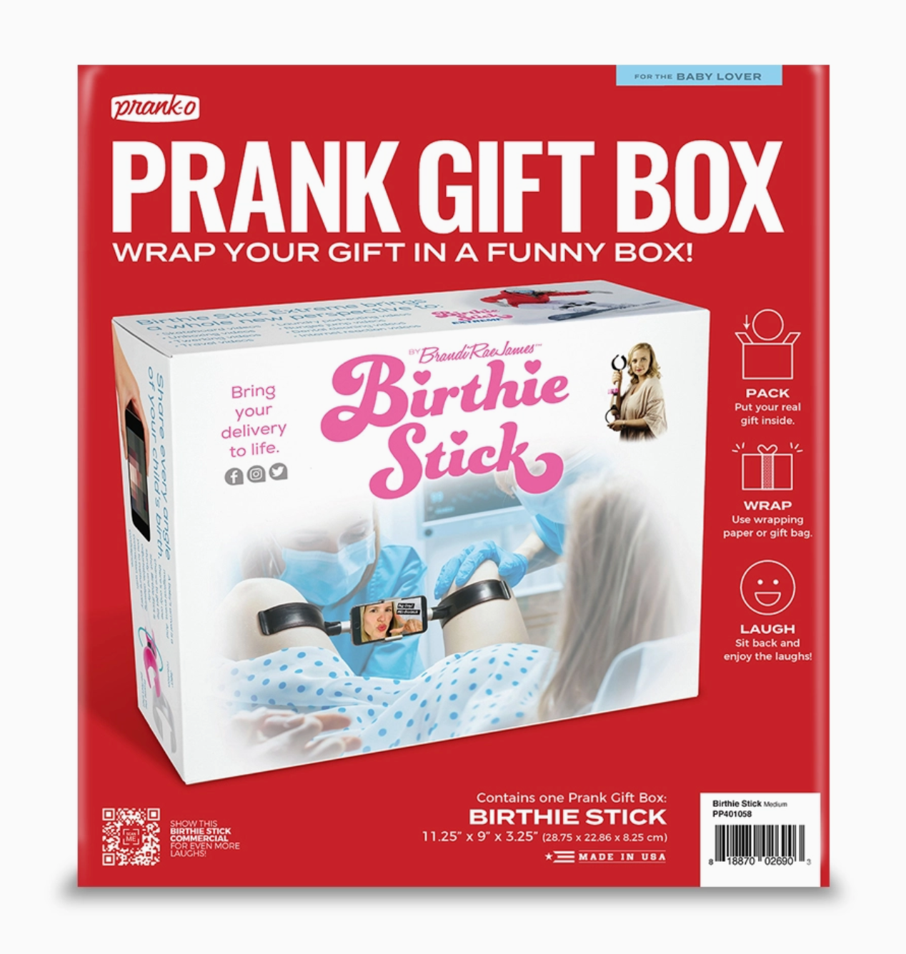 Birthie Stick Prank Gift Box