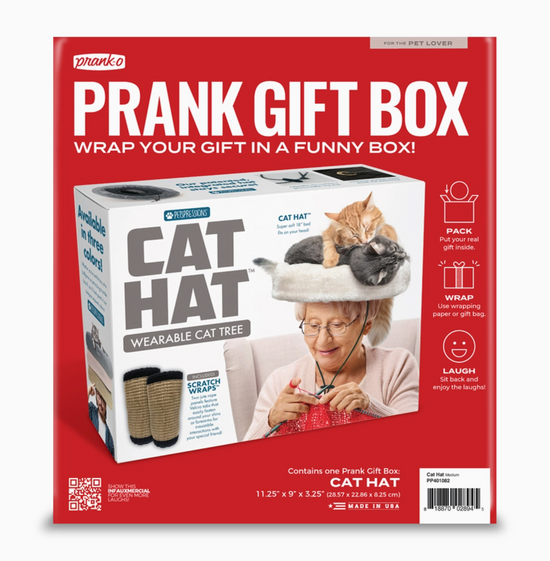 Cat Hat Prank Gift Box