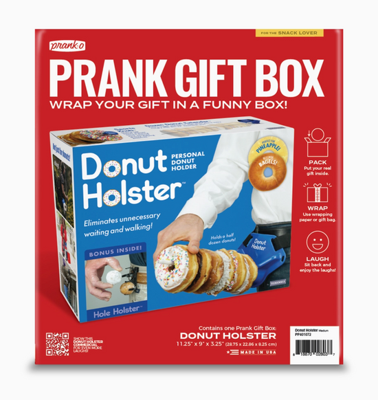 Donut Holster Prank Gift Box