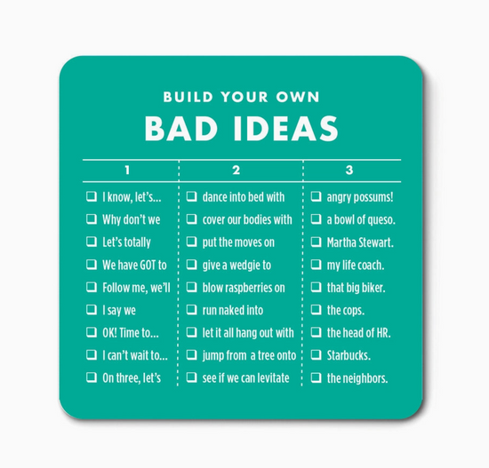 Build Your Own Bad Ideas Magnet