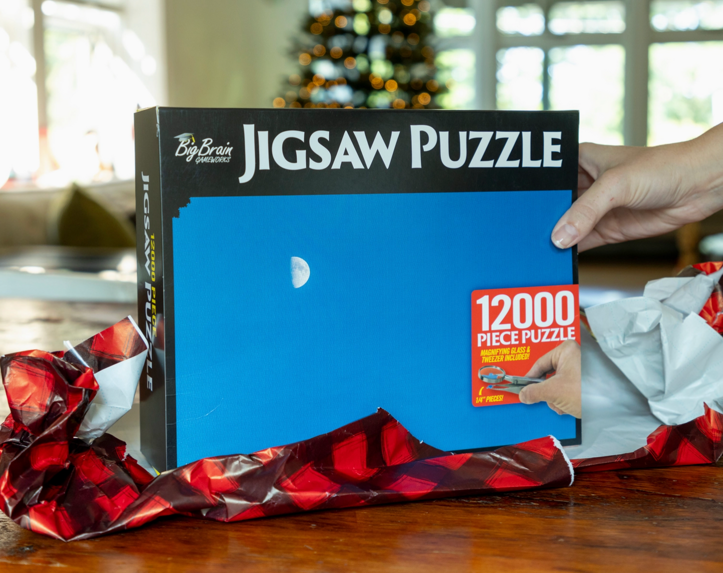 12,000 Piece Jigsaw Puzzle Prank Gift Box