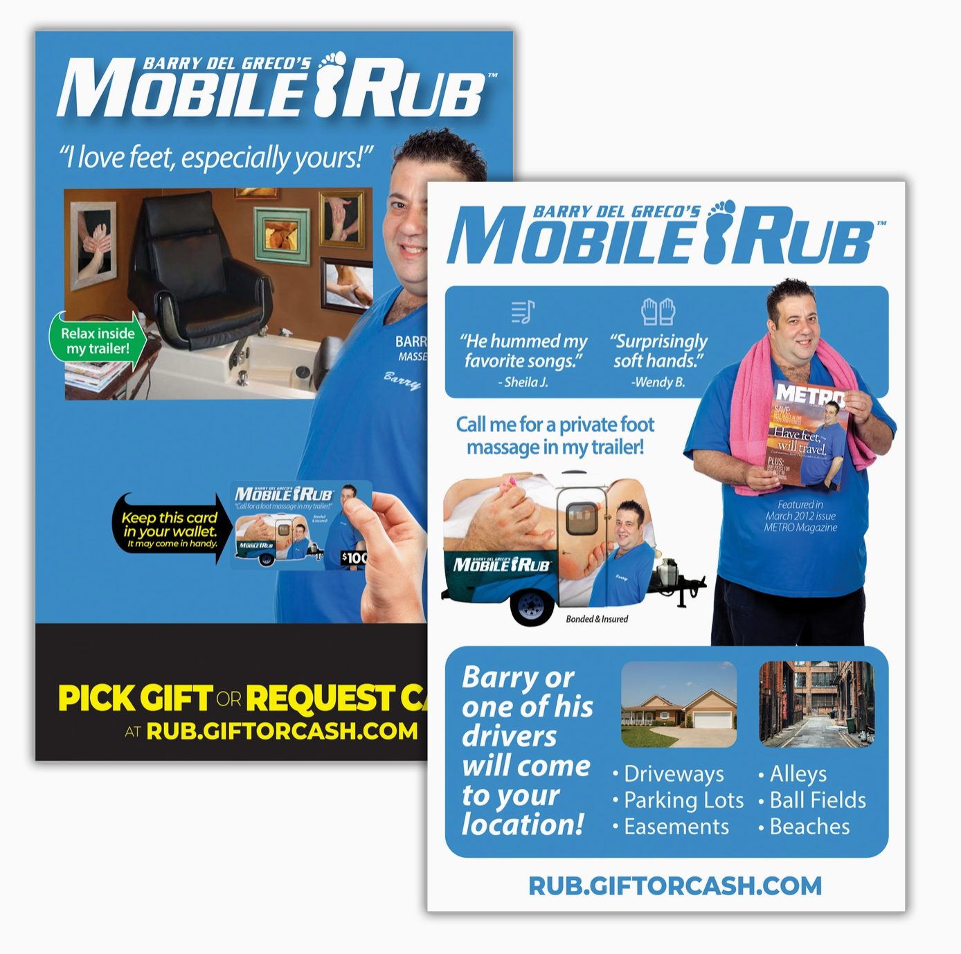 Mobile Rub Prank Gift Card