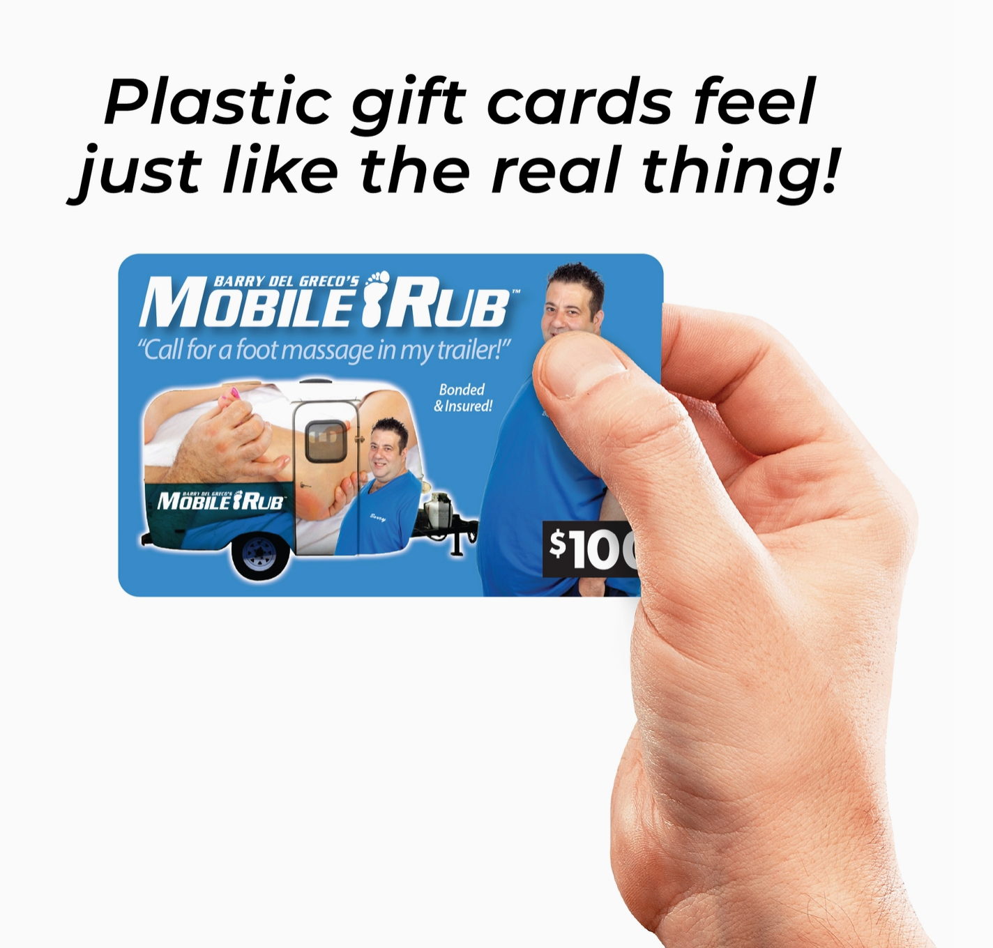 Mobile Rub Prank Gift Card