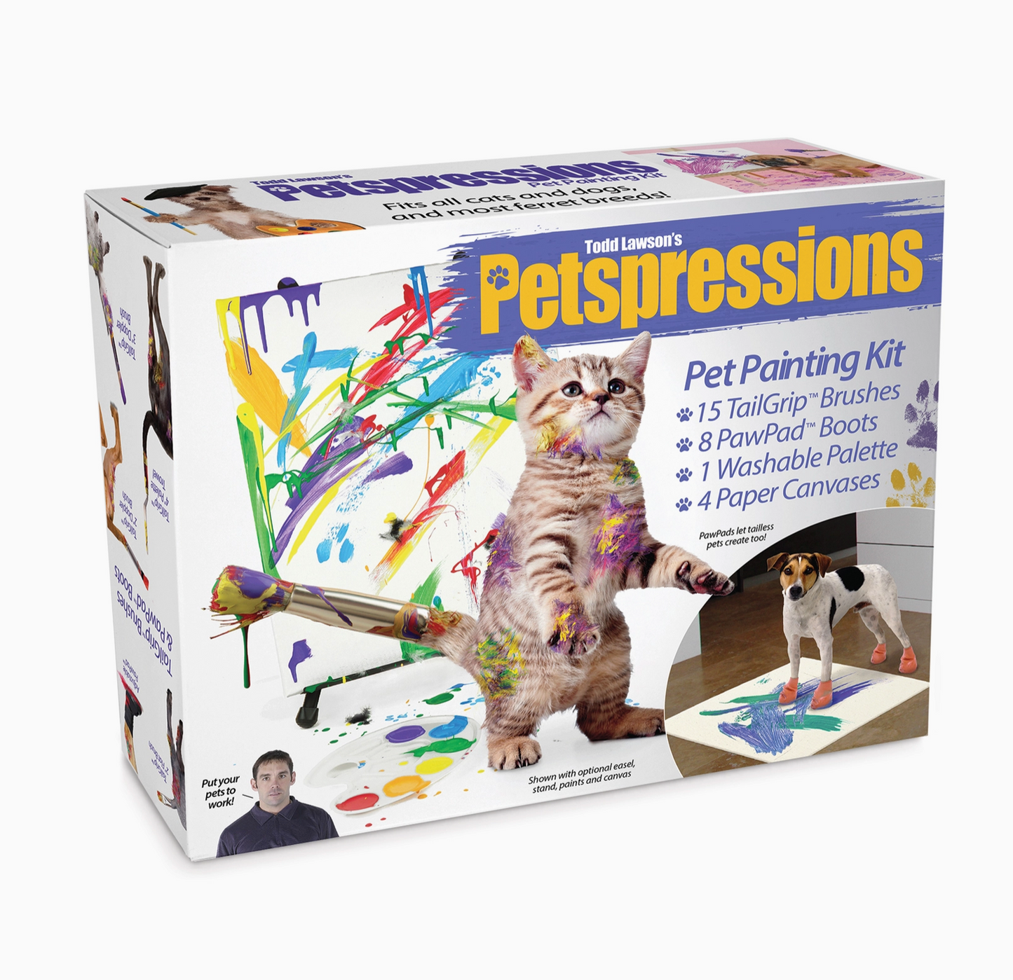 Petspressions Pet Painting Kit Prank Gift Box