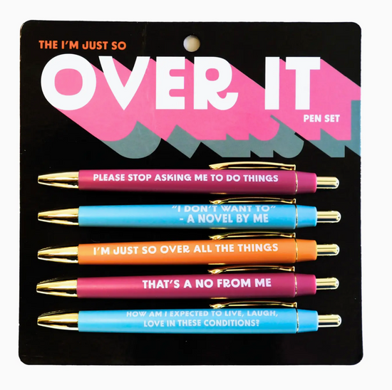 Over It Pen Set